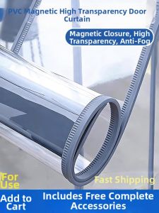 SHULIAN | Thick Insulated Wind-Blocking Magnetic Curtain