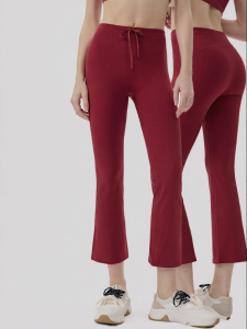 High Waist Slimming Flare Pants