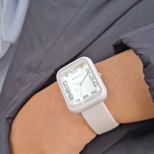MORNING P00049 JAM TANGAN FASHION WANITA KOREAN STYLE COLORFUL ELEGANT STRAP SILIKON ORIGINAL TERLARIS