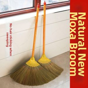 Natural Soft Bristle Broom