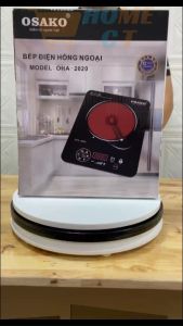 Bếp hồng ngoại 2000W Osako OHA-2020 mặt kính Ceramic chống trầy bếp nấu đa năng hẹn giờ an toàn - HOME CT