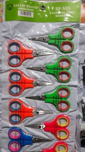 Gunting Warna Kuat dan Tajam - Isi 12 Pcs