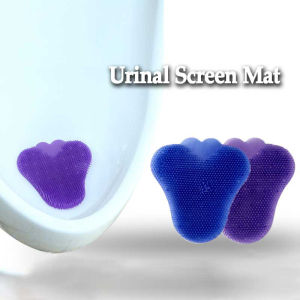 Urinal Screen Gel / Urinal Screen Mat Anti Splash and Bacterial With Scents Toilet Deodorizer