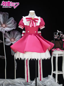 Halloween Hatsune Miku Cosplay Dress Immediate Reincarnation Anime Game Role-playing Costume Short Sleeve Maid Uniform