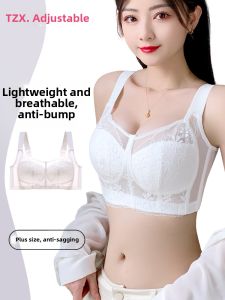 Plus Size Comfortable Minimizing Underwire Full Cup Gather Push Up Bra