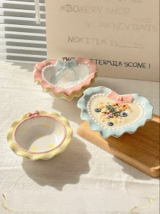 MODERN SWEETHOME | Cute Bow Design Household Bowls