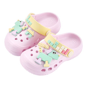 Cheerful Mario | Summer Children Clogs Soft Bottom Cute Cartoons Shoes