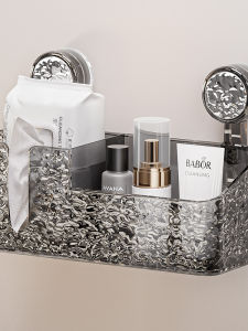 Giá Để Đồ Phòng Tắm Treo Tường Không Cần Đục Lỗ Giá Để Khăn Mặt Mỹ Phẩm Giá Để Đồ Dùng Cá Nhân Bằng Nhựa Đơn Giản Giá Để Đồ Dùng Vệ Sinh