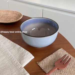 LeBear Retro Ice Crack Ceramics Bowl Japanese Style Rice Dessert Fruit Bowl Breakfast Bowl Home Use Dinnerware Set