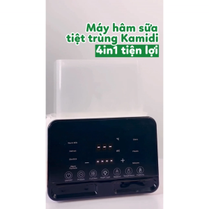 Máy Hâm Sữa Tiệt Trùng Điện Đôi KAMIDI Heat 1 4in1 - Hâm Nhanh Tiệt Trùng Rã Đông