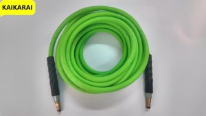 Green High Pressure Washer Replacement Hose Upgraded Super Flexible Hose Anti-Kinking Hose Karcher K2-K7 Quick Connector
