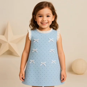 Baju Dress Anak Perempuan Usia 1-8 Tahun Model Korea Cantik Pesta Harian Terbaru 4437