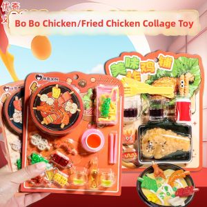 YOUQI | DIY Miniature Food Play Toy For Students Children