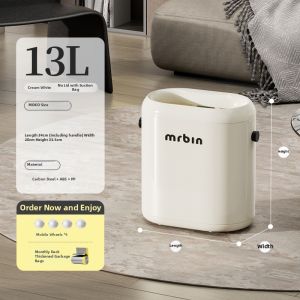 MR.Bin | Smart Luxury Creative Automatic Trash Can