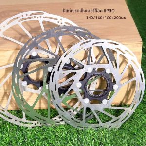 Mtb จักรยานล็อคกลางเบรค 140 มม.160 มม.180 มม.203 มม.จักรยานการกระจายความร้อน Cooling Disk สําหรับ Shimano Sram ดิสโก้เบรค
