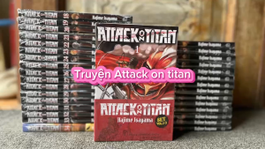 Sách - Truyện Attack On Titan Trọn bộ 34 Tập - NXB Trẻ