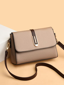 Elegant Ladies Crossbody Bag Fashionable Single Shoulder Small Square Bag Lightweight New 2026 for Middle-Aged Mothers