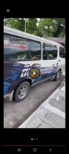 สติ้กเกอร์รถตู้ อะไหล่ซิ่ง รถตู้ Toyota Hiace commuter รถตู้ หัวจรวด  สายแคมป์ปิ้ง Camper ได้2ด้าน ทำแบบเปลี่ยนข้อความได้ฟรี  ตอบตลอด