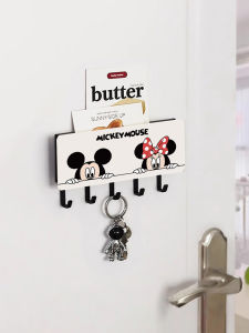 Modern Minimalist Wooden Hook for Coat Key Bag Storage No Drilling Needed Strong Adhesive Traceless Entrance Wall Decor