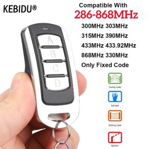 Multi-Frequency 286-868MHz RF Universal Garage Door Remote Control Duplicator Clone 433MHz 315MHZ Gate Keyfob Transmitter