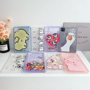 For iPad mini 6 (2021) 8.3" A2568 iPad mini (6th generation) iPad mini 5 4 7.9" Tablet Protective Case Fashion Transparent Painted Cute Cartoon Pattern Casing Soft TPU Fit Cover