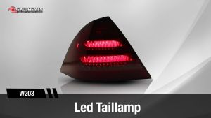 MERCEDES BENZ C-CLASS W203 2000-2004 LED SEQUENTIAL SIGNAL TAILLAMP