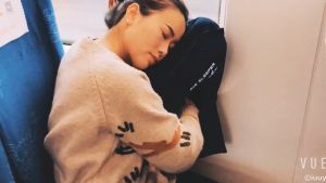 ✈️💤 Gối Hơi Kê Cổ Du Lịch Công Thái Học 45° – Travel Sky Inflatable Neck Pillow
