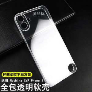 Ultra-Thin Transparent Protective Phone Case for Nothing CMF Phone 3 3a pro 2a 2 1 Full Cover Anti-Fall Silicone Soft Shell DIY Material