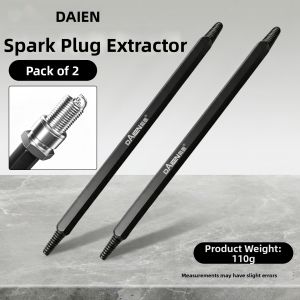 DAIENGONGJU | High Hardness Reverse Threaded Dual-Head Industrial Grade Extended Multi-Function High Strength Spark Plug Removal Tool