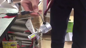 2 Pcs Lampu Depan Utama Mobil LED Super Terang Headlamp H1 Putih Dingin 36W - C6