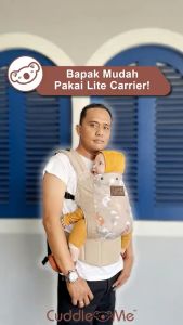 Gendongan Bayi Cuddleme Lite Carrier SSC M Shape Depan Belakang Anak Ergonomis Cuddle Me Baby Nyaman