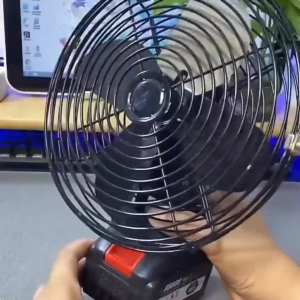 【COD】Makita 21V พัดลมแคมป์ปิ้ง 7 นิ้ว / 8 นิ้ว พัดลมพกพา 60000mAh พัดลมแบตลิเธียม พัดลมแบบกลางแจ้ง พัดลมไร้สาย พลังใหญ่ ใช้งานได้นาน ใช้ในตกปลา แคมป์ปิ้ง makita battery Outdoor Fans 户外无线风扇