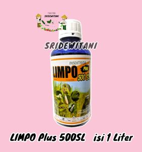 LIMPO Plus 500 SL isi 1 Liter Hama Wereng Coklat Penggerek Batang Untuk Semua Tanaman Dimocel