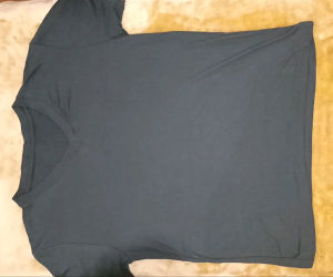 BS02 TSV PLAIN Mens Classic Fit Cotton Spandex V-Neck Undershirts