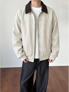 JIARONG | Tyedye Granary Jacket Cleanfit Bookish Shoulderpad Spring Outwear