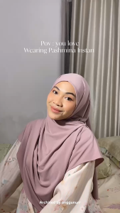 Instan Pashmina Naila XL bahan Jersey Premium by Arafa Hijab