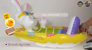 INTEX Baby Children Kids Animal PVC Thickened Swimming Ring Float Swimming Pool Haiwan Pelampung Kolam Renang 59570