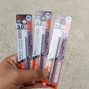 Mũi Khoan Tường Gạch Chuôi Lục Giác UNIKA - JAPAN [RJ3.0x90-RJ3.2x90-RJ3.4x90-RJ3.5x90-J3.8x95 ]