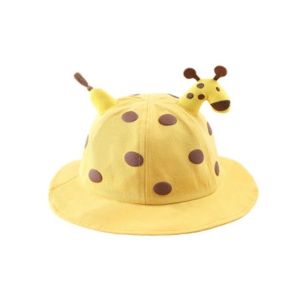 T.I - Topi Anak Laki Perempuan Giraffe Buntut Polkadot Bucket Hat Import