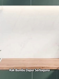 Rak Bumbu Khusus Dapur Rak Bumbu Stainless Steel yang Elegan Simpan Bumbu-Bumbu 2-3 Susun