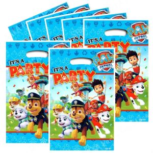 Paw Patrol | 10/20/30/50Pcs Pawed Patrol Party Gift Bags Plastic Candy Bag Loot Bag Kids Boys Girls Birthday Decoration Supplies Baby Shower