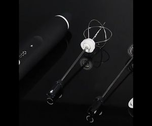 3-Speed USB rechargeable coffee blender handheld milk frother Electric Milk Frother Hand Blender
