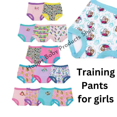 Potty Training Underwear Pants For Toddlers 1-5yrs d l Washable l Cloth Absorbent l 100% Cotton