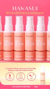 Hanasui Fix & Glow Setting Spray | Makeup Sett | Glowy Finish