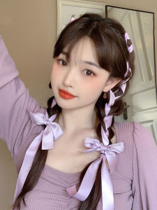 เส้นผมผูกโบว์ลายมวยสากลสำหรับเด็กผู้หญิง ชุดเด็กผู้หญิง วันหยุด ท่องเที่ยว สาวฮอต วิธีทำผม เครื่องประดับผม