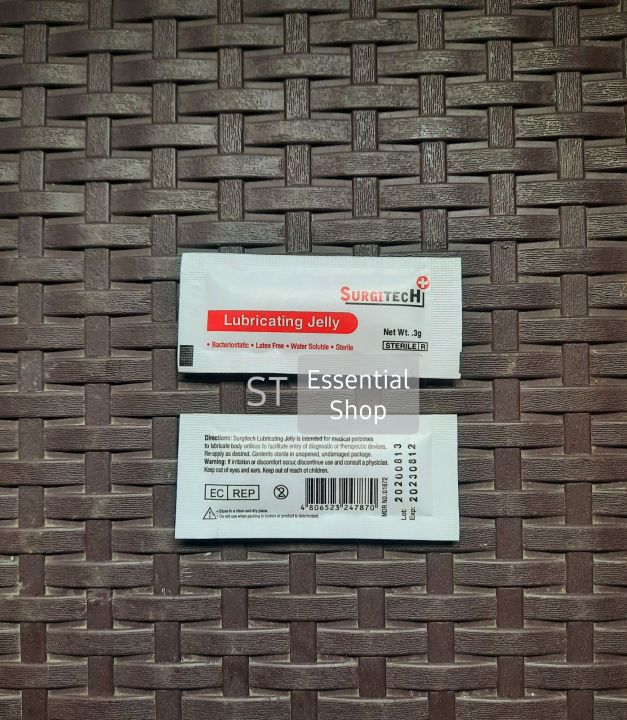 Surgitech KY Jelly Sachet 3g (per piece) Lazada PH