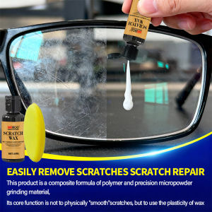 Eyeglass Scratch Remover Lens Repair Paste for Glasses Anti-Scratch Coating Restorer Professional Scratch Repair Kit
