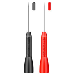 [Hàng Mới Về] 2 cái đầu dò kiểm tra kim xỏ lỗ khuyên cách nhiệt cho đồng hồ vạn năng không phá hủy dụng cụ cầm tay thử điện bền và chính xác để sửa chữa điện tử