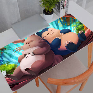 Bandai | Tấm Lót Chuột Chơi Game Chống Thấm Nước Chống Trượt In Hình Snorlax Và Những Người Bạn Dễ Thương Làm Bằng Cao Su Dùng Cho Máy Tính.