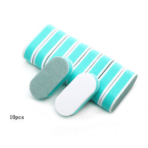 10/60/120pcs Mini Nail Buffer File Block 600/3000 Grit Sanding Buffing Polish UV Gel Shining Sponge Polishing Nail Art Files